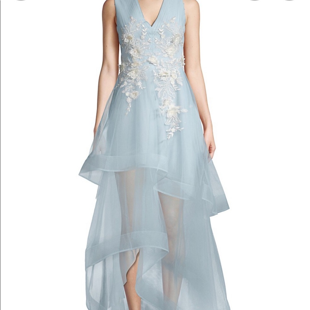 BCBG Tulle Evening Dress